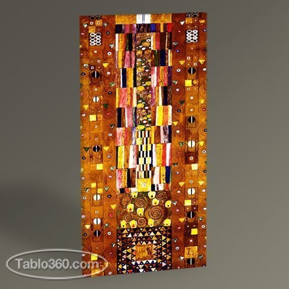 Gustav Klimt The Stoclet Frieze Tablo