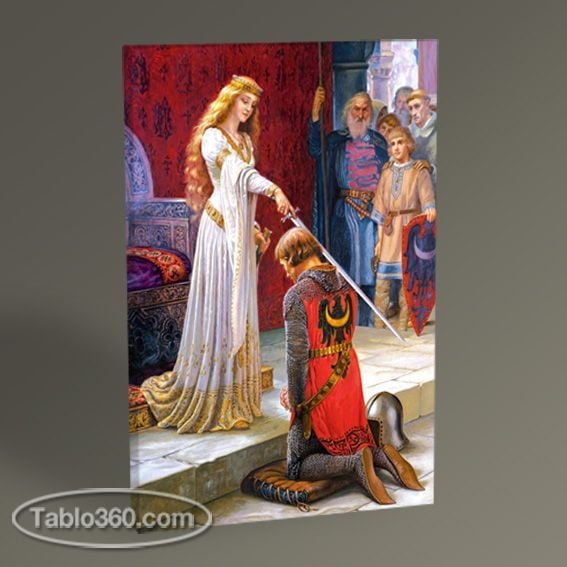 Edmund Blair The Accolade Tablo