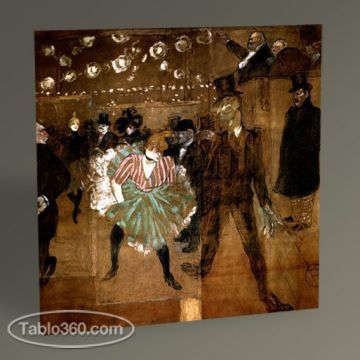 Henri de Toulouse-Lautrec La Goulue Dancing with Valentin