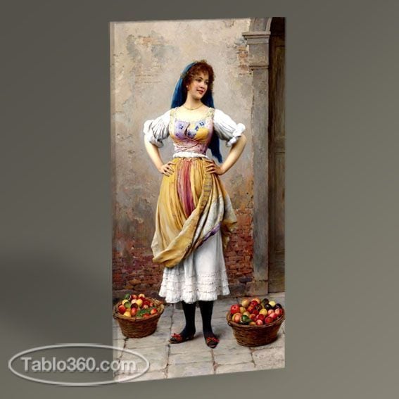 Meyve Toplarken Tablo