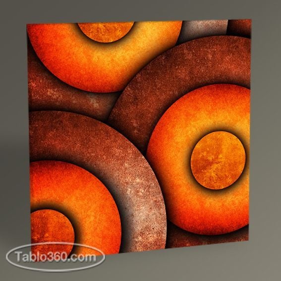 Turuncu Halkalar Tablo