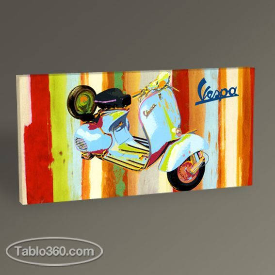 Vespa Panel Tablo
