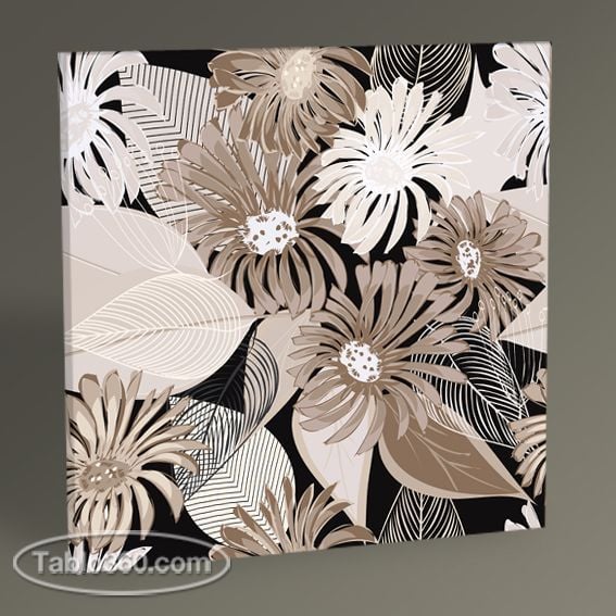 Abstract Flower Tablo