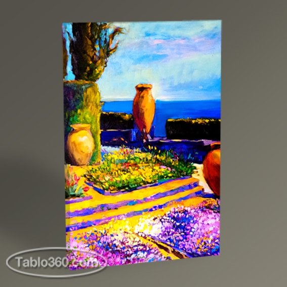 Dekoratif Manzara Yağlı Boya Tablo