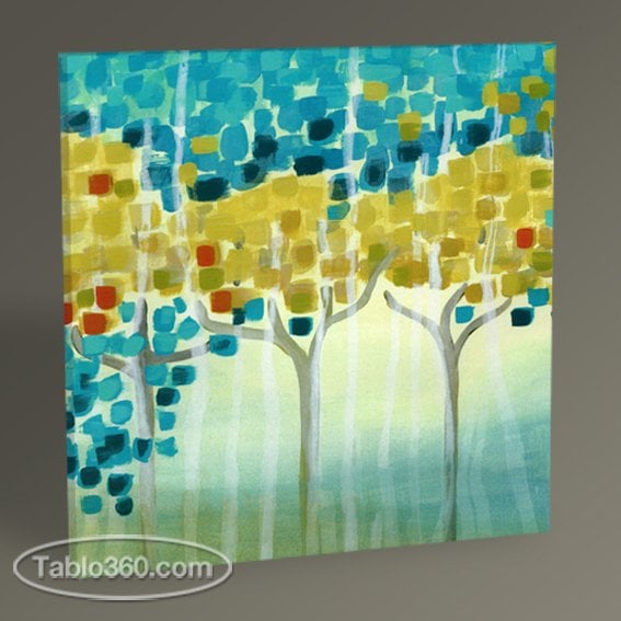 Forest Mosaic I Tablo