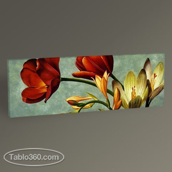 Dekoratif Çiçekler II Tablo