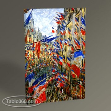 Claude Monet Paris,  Saint-Denis Caddesi'nde 30 Haziran 1878 Kutlamaları