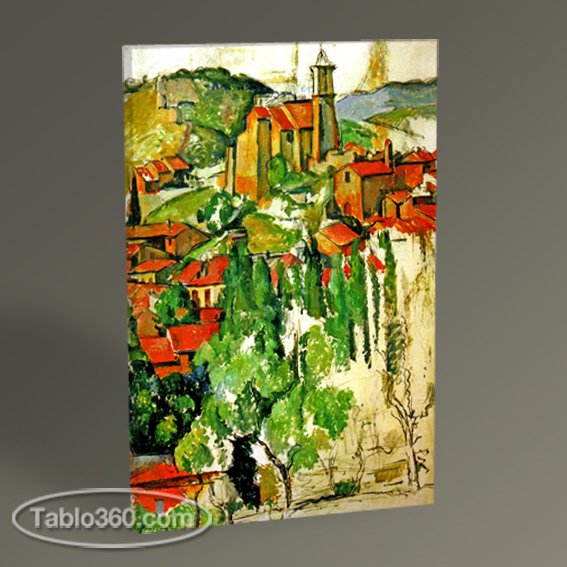 Paul Cezanne Gardanne Köyü