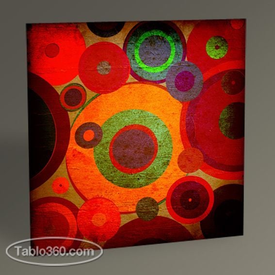 Retro Circles II Tablo