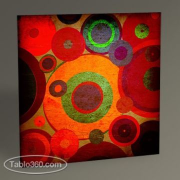 Retro Circles II Tablo