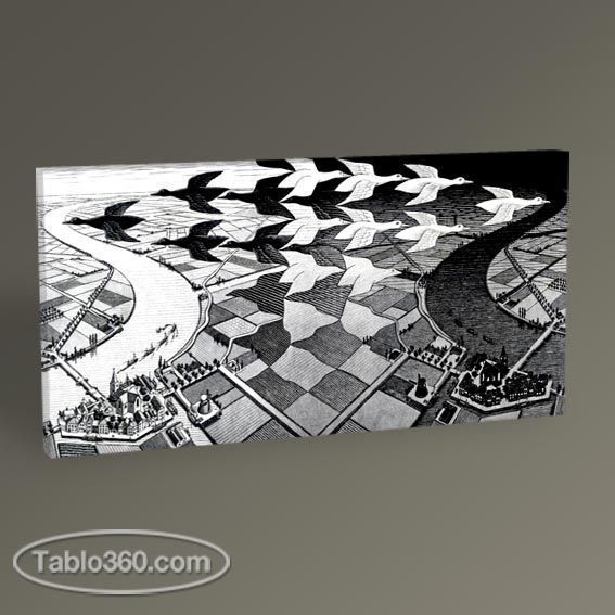 MC Escher Day and Night