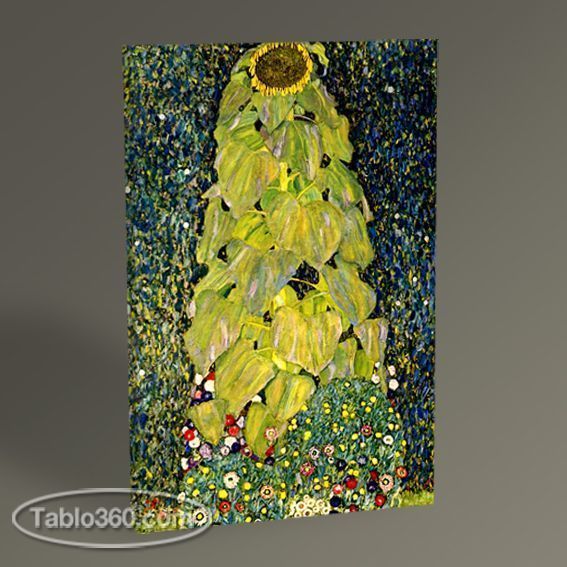 Gustav Klimt Ayçiçeği Tablo