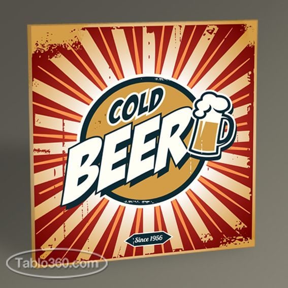 Cold Beer Tablo