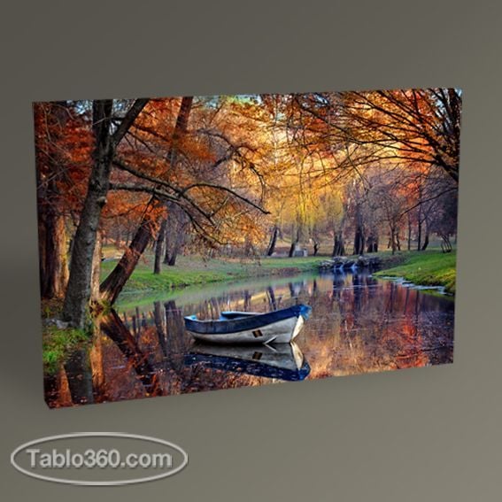 Sonbahar Manzarası Tablo