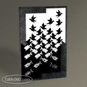 MC Escher Sky and Water II