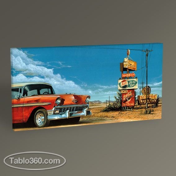 Vintage Car Tablo