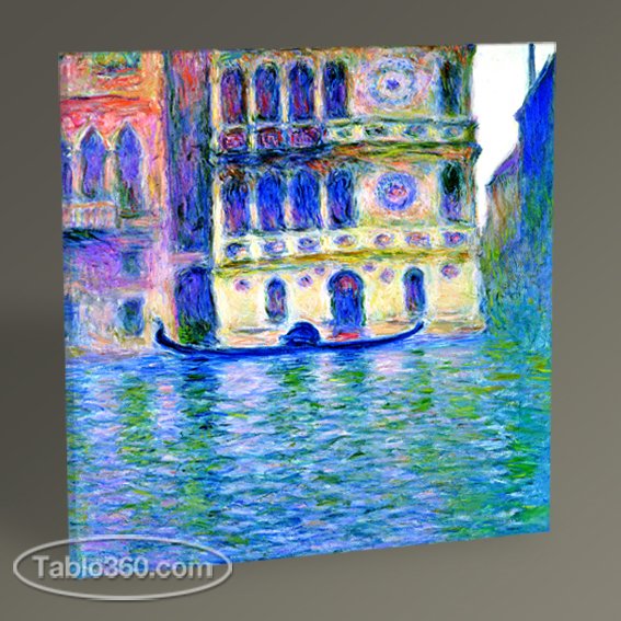 Claude Monet Palazzo Dorio Tablo