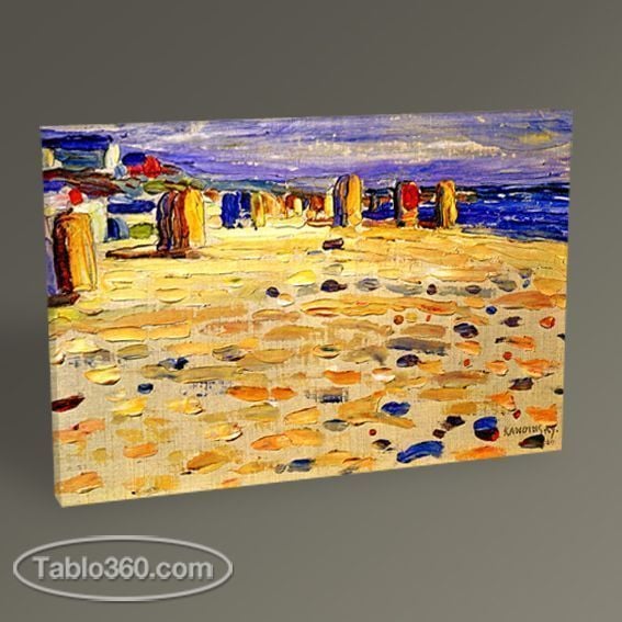 Wassily Kandinsky Beach Baskets in Holland