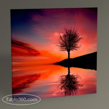 Red Landscape II Tablo