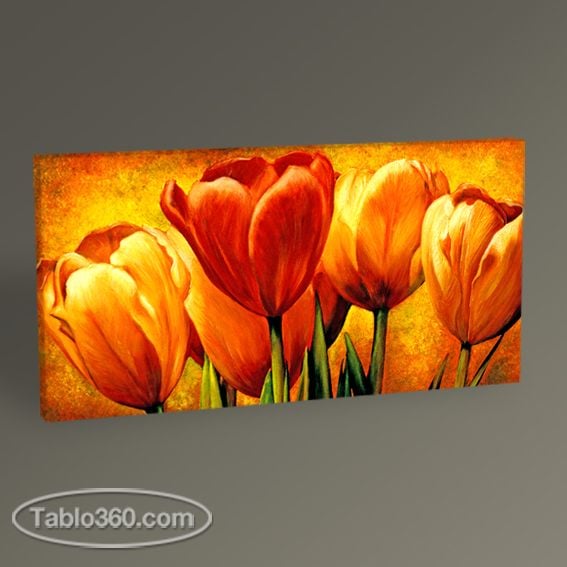 Orange Tulips Tablo