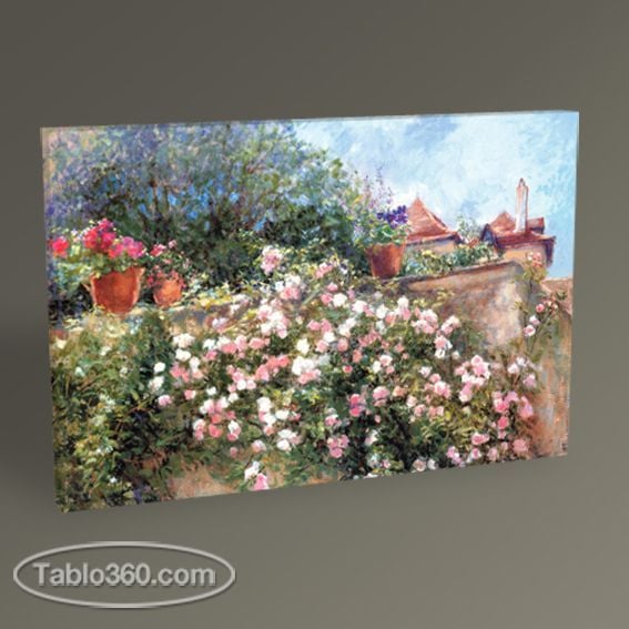 Gül Bahçeli Ev Tablo