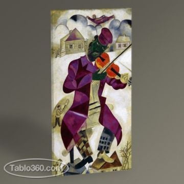Marc Chagall The Green Violinist Tablo