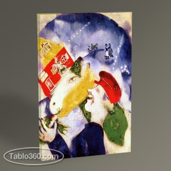 Marc Chagall Peasant Life Tablo