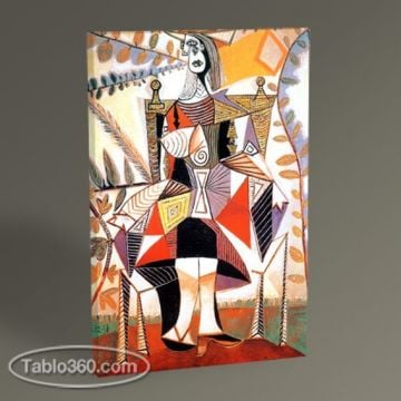 Pablo Picasso Femme Au Jardin Tablo