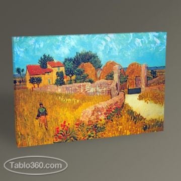 Vincent Van Gogh Ferme En Provence Tablo