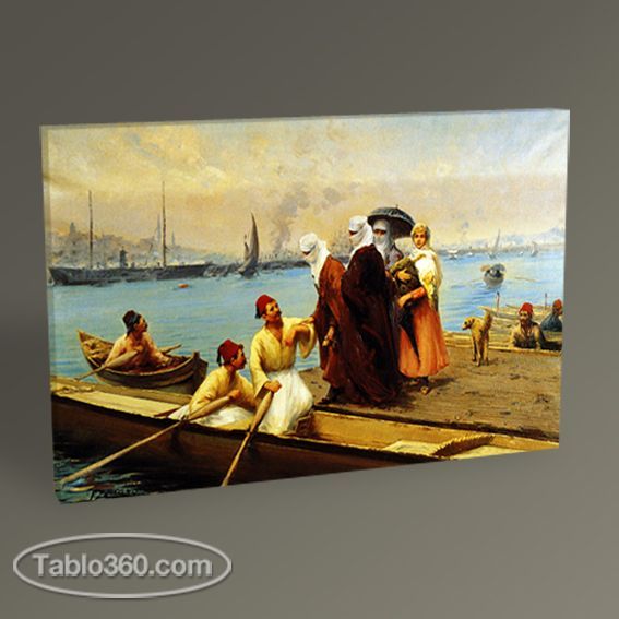 Fausto Zonaro Sandala Binen Cariyeler Tablo