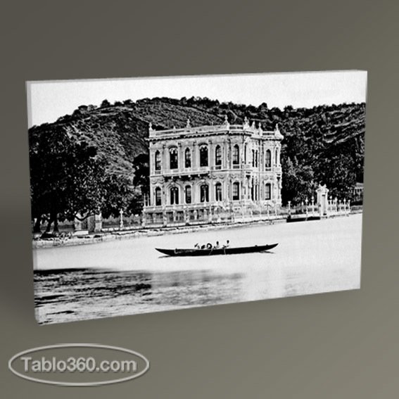 Eski İstanbul Küçüksu Kasrı 1870 Tablo