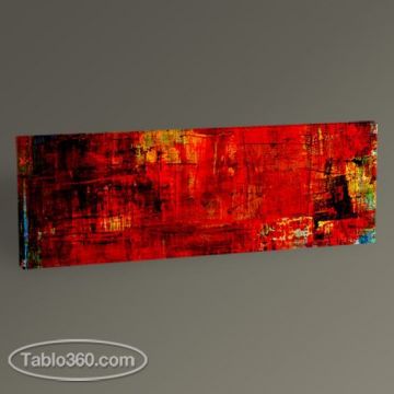 Red Abstract Tablo