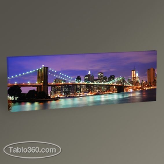 New York City Brooklyn Bridge Tablo