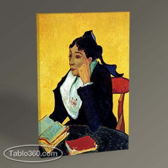 Vincent Van Gogh-Madame Ginoux with Books