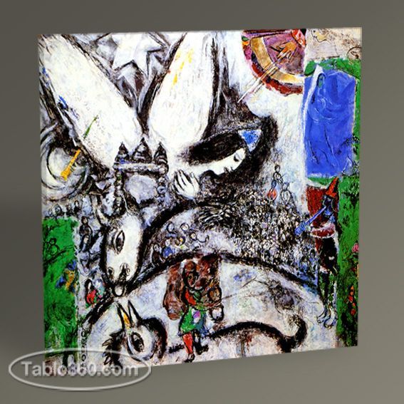 Marc Chagall The Large Circus Tablo