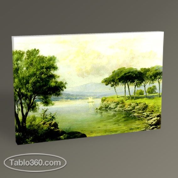 Hoca Ali Rıza Bey Peyzaj Tablo