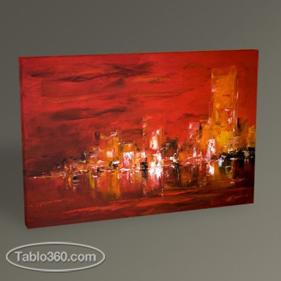 Soyut Yağlı Boya Tablo