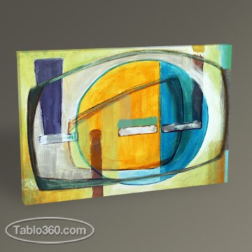 Soyut Şekiller Tablo