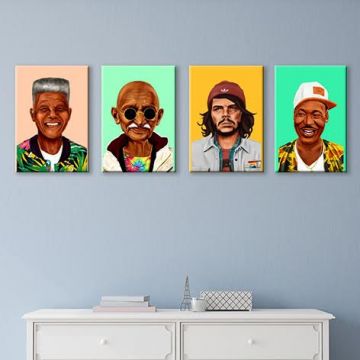 Ünlüler Set Tablo 80X30