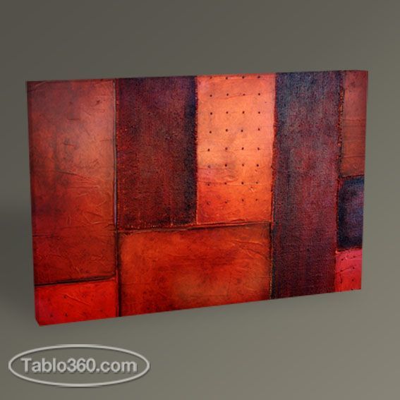 Red Abstract Tablo