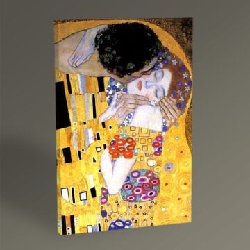 Gustav Klimt The Kiss Tablo