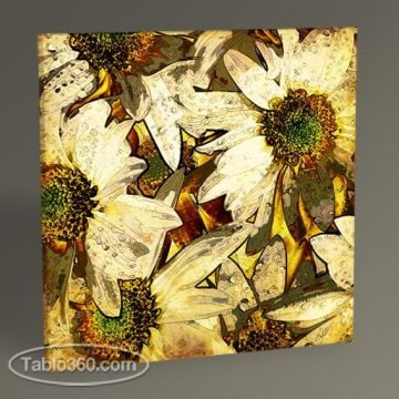 Vintage Floral III Tablo