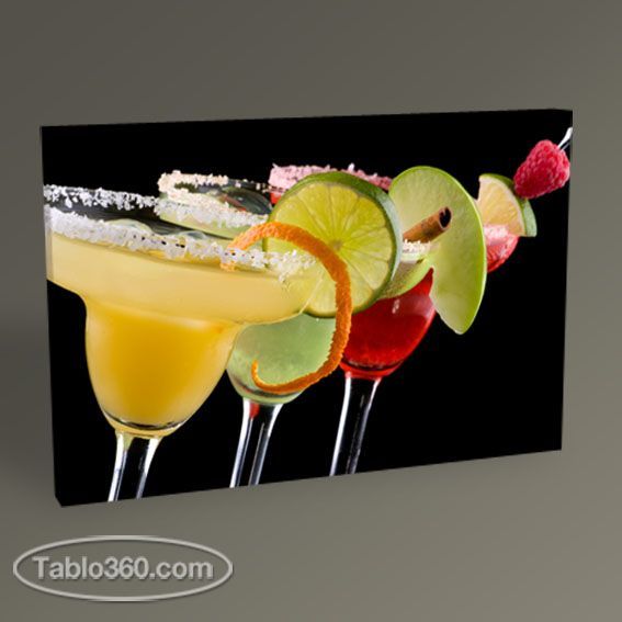 Dört Renk Kokteyl II Tablo