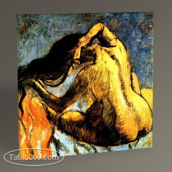 Edgar Degas Saçlarını Tarayan Kadın