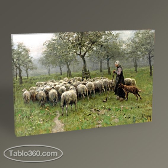 Anton Mauve Çoban ve Koyun Sürüsü