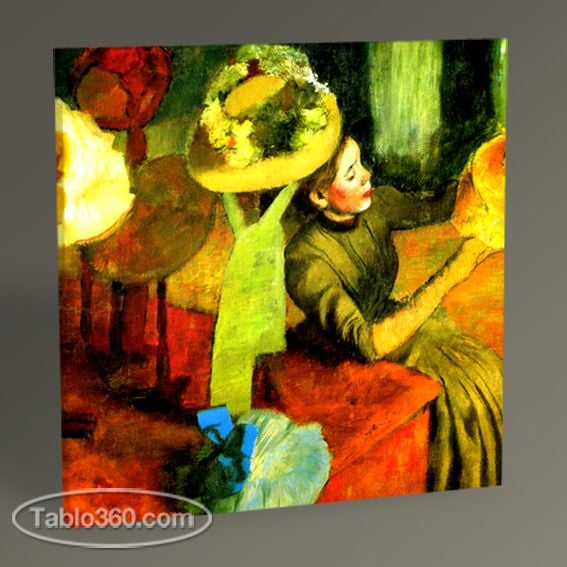 Edgar Degas Şapkacı Dükkanı