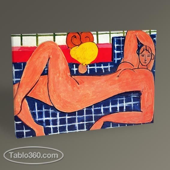 Henri Matisse Pink Nude Tablo