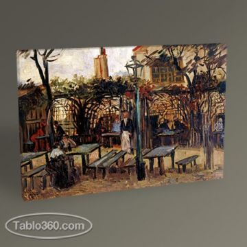 Vincent Van Gogh La Guinguette Tablo