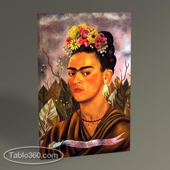 Frida Kahlo Portrait Tablo