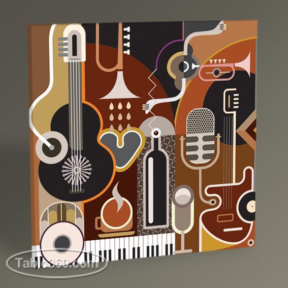 Soyut Şekiller Tablo